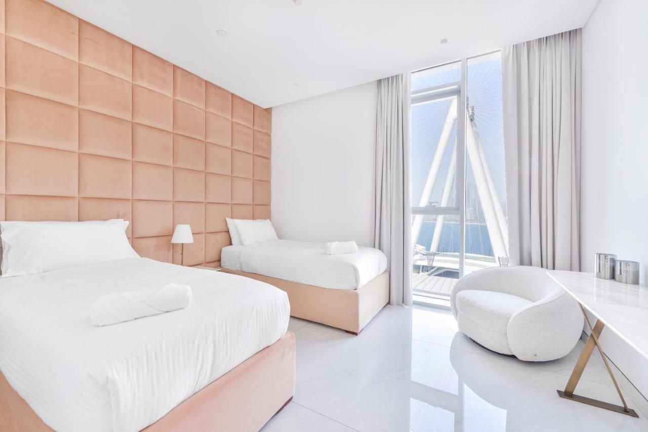 Spectacular 3 Bedroom Condo With Maids Room Facing The Dubai Eye Εξωτερικό φωτογραφία