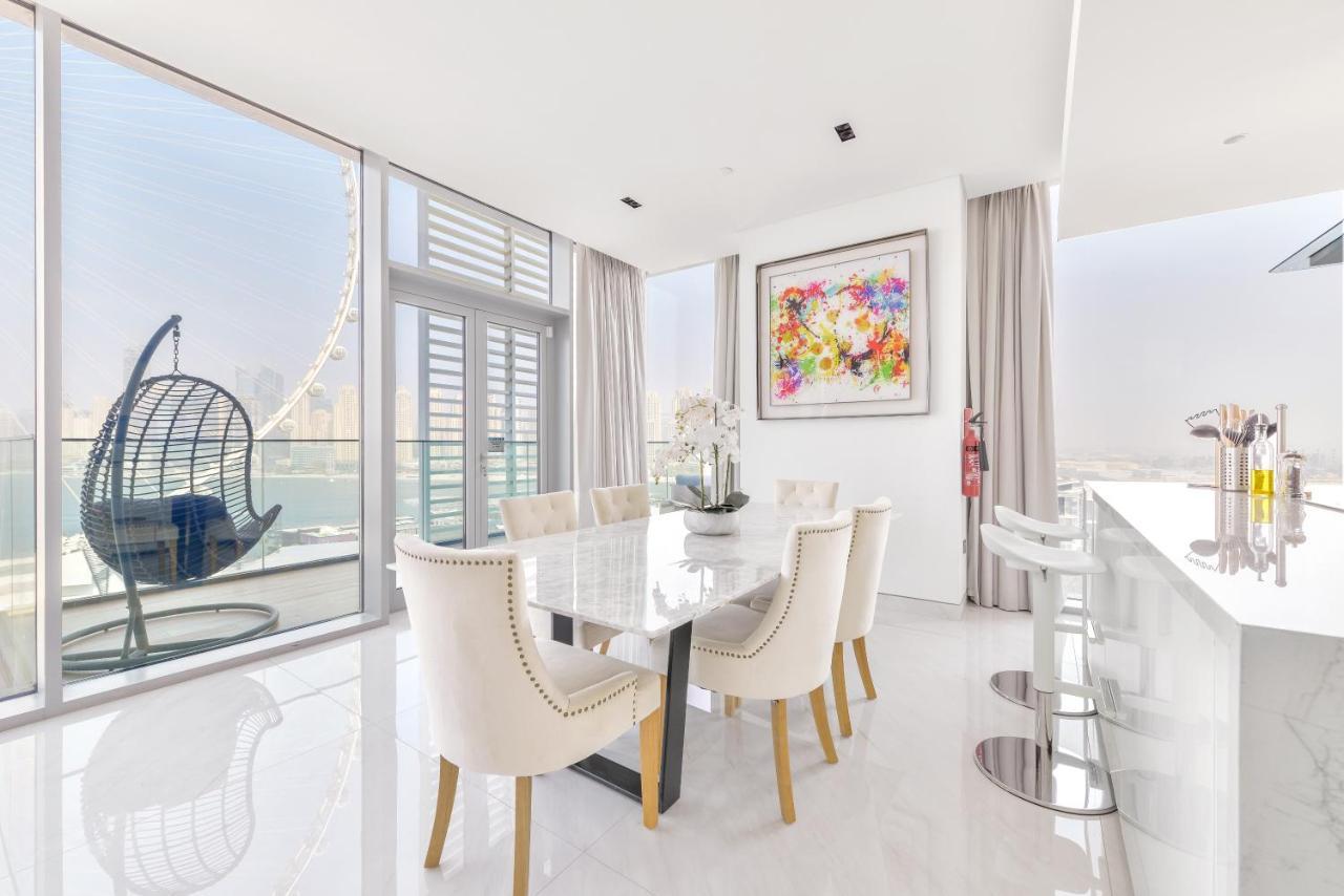 Spectacular 3 Bedroom Condo With Maids Room Facing The Dubai Eye Εξωτερικό φωτογραφία