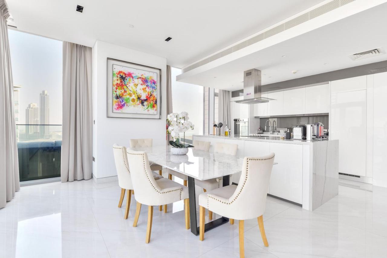 Spectacular 3 Bedroom Condo With Maids Room Facing The Dubai Eye Εξωτερικό φωτογραφία