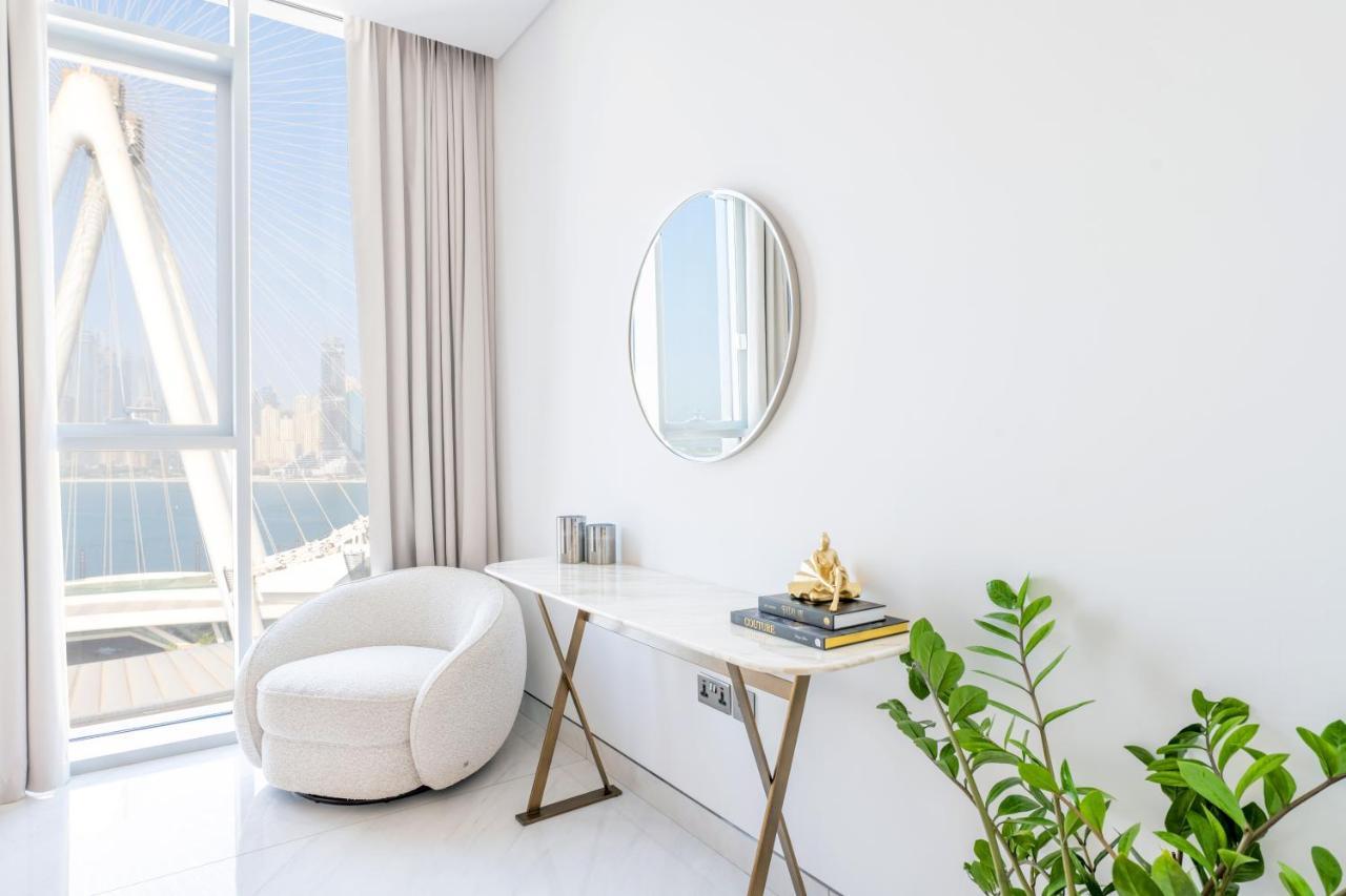 Spectacular 3 Bedroom Condo With Maids Room Facing The Dubai Eye Εξωτερικό φωτογραφία