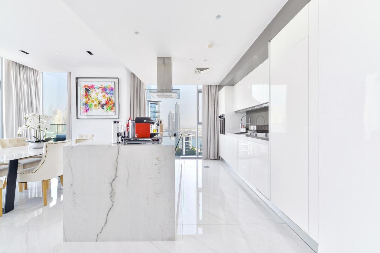 Spectacular 3 Bedroom Condo With Maids Room Facing The Dubai Eye Εξωτερικό φωτογραφία