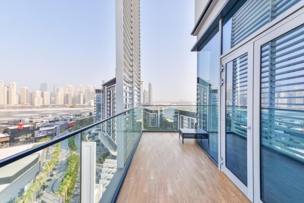 Spectacular 3 Bedroom Condo With Maids Room Facing The Dubai Eye Εξωτερικό φωτογραφία