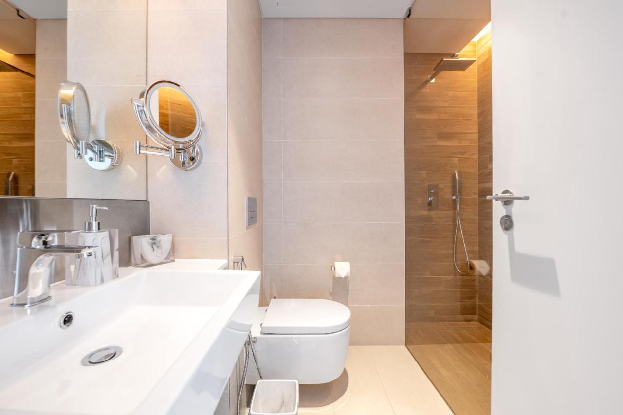 Spectacular 3 Bedroom Condo With Maids Room Facing The Dubai Eye Εξωτερικό φωτογραφία