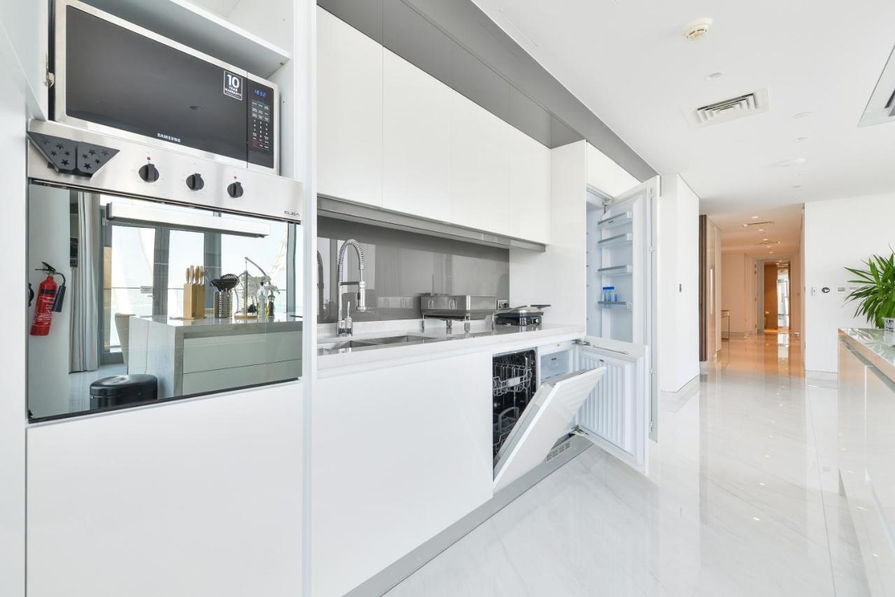 Spectacular 3 Bedroom Condo With Maids Room Facing The Dubai Eye Εξωτερικό φωτογραφία